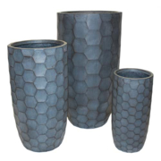 Picture of Honeycomb Tall Upright Planter Set