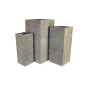 Picture of Textured Upright Planter Set Set/3