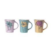 Picture of Floral 17oz Mug 3 Assorted