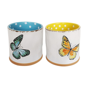 Picture of 4" Clairemont Butterfly Planters 2 Assorted