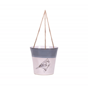 Picture of Hanging Song Blue 6.5" Flower Pot  