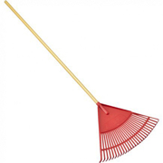Picture of Poly Leaf Rake 24"/26 Tines 42" Wood Handle