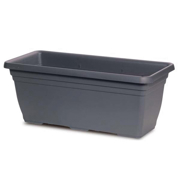 Picture of Dylan Rectangular Planter 31.5X14X13" Charcoal