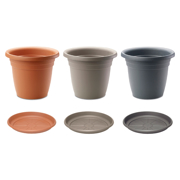 Picture of Emma Round Planters/Saucers Char,Cap,Tc DS REFILL