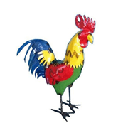 Picture of Yellow Neck Rooster 3 Ft  13.5X27X36