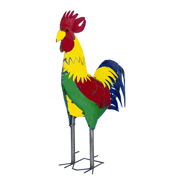 Picture of Yellow Neck Rooster 5 Ft  13.5X72.5X30
