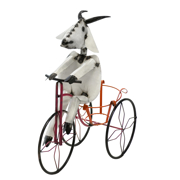Picture of Goat On Tricycle