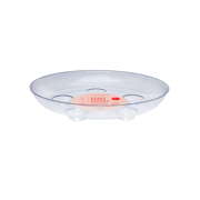 Picture of 8" Clear Heavy Foot Saucer