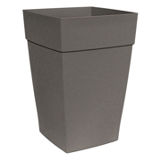 Picture of HARMONY 12" Self-Watering Tall Planter Slate