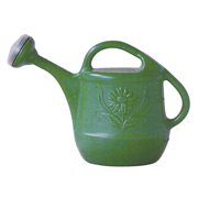 Picture of  2 gal - 7.6L Watering Can w/ Floral Design Green