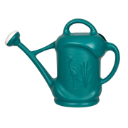 Picture of  3 gal - 11.3L Watering Can w/ Heron Design Blue