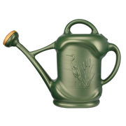 Picture of  3 gal - 11.3L Watering Can w/ Heron Design Green