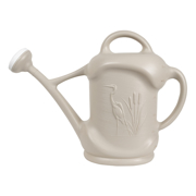 Picture of 3 gal - 11.3L Watering Can w/ Heron Design Mocha