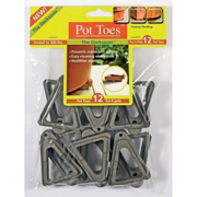Picture of Pot Toes 12Pk Bagged - Dark Gray