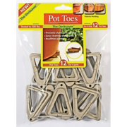 Picture of Pot Toes 12Pk Bagged - Light Gray