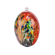 Picture of Lg. Oblong Matisse Hanging Spirit Orb - Red