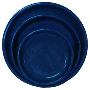 Picture of Saucer For Sandstone/Diamond  S/3 Metallic Blue