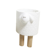 Picture of Sheep Planter w/ Legs 13x11x17cm