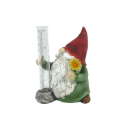 Picture of Gnome w Rain Gauge 10x7.5x13cm