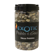 Picture of Pebbles Polished Mixed Gravel 5lb Jar - 5lb. Jar