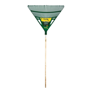 Picture of Deluxe 30" Poly Rake 48" Wood Handle 
