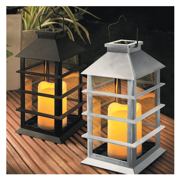 Picture of COL Contemporary Solar Candle Lantern