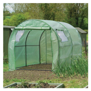 Picture of Polytunnel w/Cover and Windows 9'10"Lx6'7"Wx6'3"H
