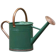 Picture of Watering Can Hunter Green w/Copper Accents 1Gal