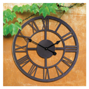 Picture of Giant Roman Numeral Wall Clock  21.5" Diameter