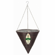 Picture of Brown Rattan Hanging Cone 14"