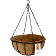 Picture of 18" Blacksmith Hanging Basket W/  Liner&Chain