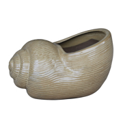 Picture of Shell Planter Ivory 34x23x20cm