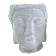 Picture of Buddha Cement Pot 18.5x17.5x20cm