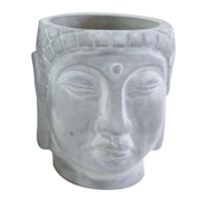 Picture of Buddha Cement Pot 13.5x13x14cm