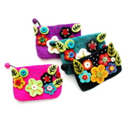 Picture of Flower Bead Purse