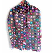 Picture of Dot Scarf Black