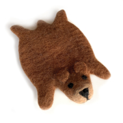 Picture of Bear Coaster 100% Wool