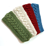 Picture of Eira Knitted Headband 4/Set Asst Colors 100% Wool