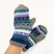 Picture of Lake Knitted Mittens 100% Wool