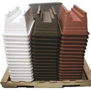 Picture of Deck Rail Box 24"Gray, Choc, Clay, White DS (60)