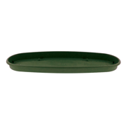 Picture of 20" Panterra Oval Saucer Green