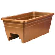 Picture of 24" Deck Rail Planter Clay