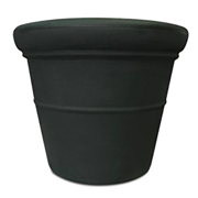 Picture of 20" Terrazzo Round Pot Black Onyx
