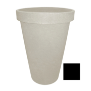 Picture of Rose Tall Planter Round 55.12cm x 80cm Black