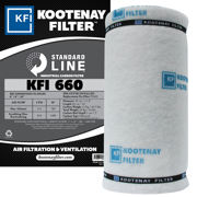 Picture of Kootenay Filter 660 Standard Line 412 cfm