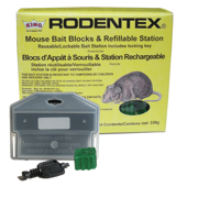 Picture of King Rodentex Mse Bait Block & Refillable Station