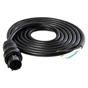 Picture of Female Wieland Connector w/8' Power cord bare wire