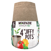 Picture of McKenzie w Jiffy Pots 4" Rd, 6 pack