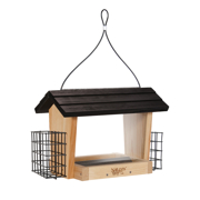Picture of Cedar - 6QT Hopper bird feeder with 2 Suet Cages