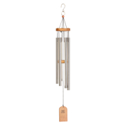 Picture of 27" Wood/Alum Wind Chime Silver